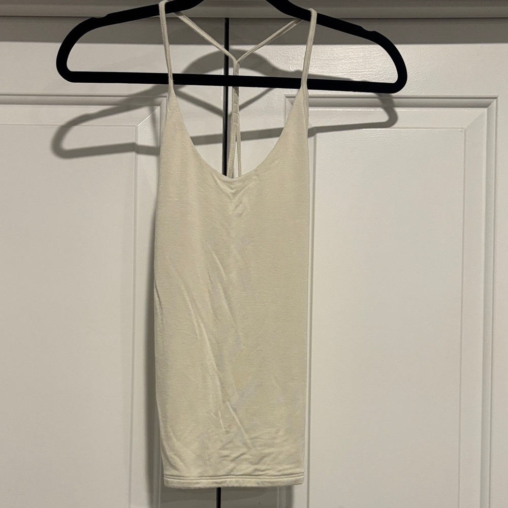 Joah Brown Cream Strappy Cami